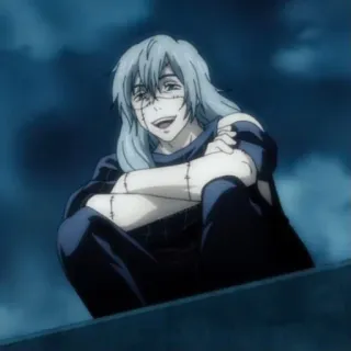 🫐 c33ff42d Mahito Jujutsu Kaisen Anime, Manga, Jujutsu Kaisen, Mahito, Esprit maudit whatsapp sticker