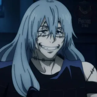 🫐 ee3974c5 Mahito Jujutsu Kaisen PARTIDO
OTAKU Anime, Esprit Maudit, Mahito, Jujutsu Kaisen, Vilain whatsapp sticker