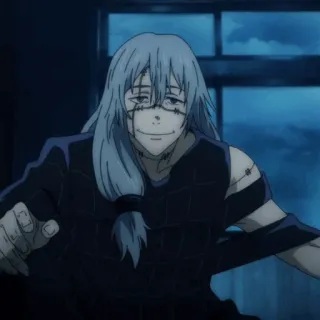 🩸 060ac38b Mahito Jujutsu Kaisen Anime, Manga, Jujutsu Kaisen, Mahito, Fluchgeist, Bösewicht, Dark Fantasy, Horror telegram sticker