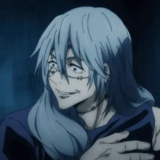 🩸 4136e2ab Mahito Jujutsu Kaisen Anime, Manga, Mahito, Jujutsu Kaisen, Bösewicht, Charakter telegram sticker