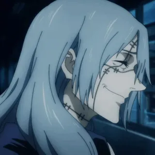 🩸 53807f85 Mahito Jujutsu Kaisen Anime, Manga, Jujutsu Kaisen, Mahito, Fluchgeist, Charakter, Sticker telegram sticker