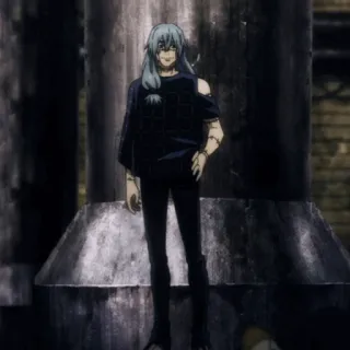 🩸 b6034070 Mahito Jujutsu Kaisen Anime, Jujutsu Kaisen, Mahito, Fluchgeist, Bösewicht telegram sticker