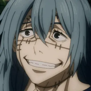 🩸 e945254c Mahito Jujutsu Kaisen Anime, Jujutsu Kaisen, Mahito, Bösewicht, Charakter telegram sticker