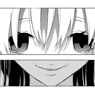 👨‍🦲 1884e123 Manga, Anime, Personnage, Visage, Sourire whatsapp sticker