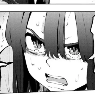 😠 df2e8b4a Animé, Manga, Personnage, Sueur, Émotionnel, Gros plan whatsapp sticker