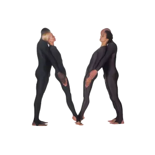 🅰 709c27d3 huruf, alfabet, orang, pertunjukan, seni tubuh, manusia whatsapp sticker