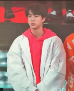 😑 8d75bbbd Jin person, male, kpop, singer, jin, bts, idol telegram sticker