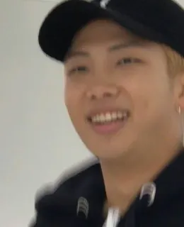 😒 ceba6dcf RM RM, BTS, K-pop, musician, singer, idol telegram sticker