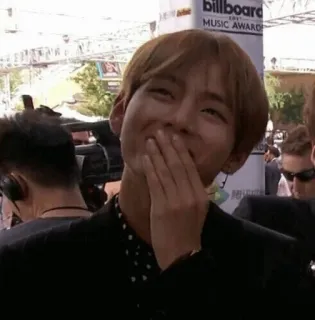 🤗 e4f364fd V kpop, singer, celebrity, male, BTS, idol, asian telegram sticker