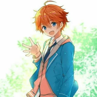 👋 c42cf487 Anime, Ragazzo, Cartone animato, Personaggio, Amichevole, Gesto telegram sticker