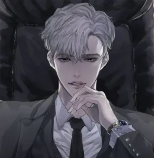 💎 53093d8b ผู้ชาย, สูท, ภาพเหมือน, ศิลปะ, แฟชั่น, ดิจิทัลอาร์ต, สไตล์ telegram sticker