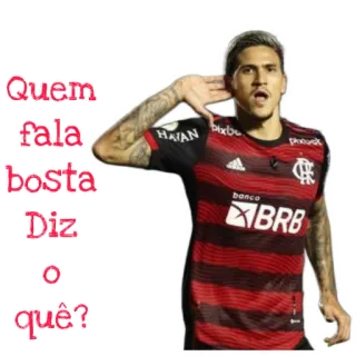 💩 1dacece8 Quem fala bosta Diz o quê? soccer, football, sports, player, offensive language telegram sticker