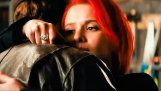 🥺 8b2e4e5e Black Widow scarlett johansson, black widow, marvel, avengers, umarmung telegram sticker
