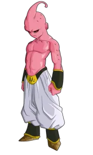 👾 f7d4e5df Kid Buu Dragon Ball Z アニメ, DBZ, 悪役, 魔人, 悪 telegram sticker