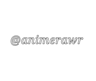 📜 b7924e37 @animerawr имя пользователя, текст, соцсети, animerawr whatsapp sticker