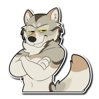 Major Wolf telegram stickers