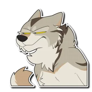 Major Wolf telegram stickers