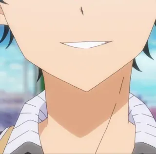 💠 3adaa699 Аниме, Манга, Лицо, Улыбка whatsapp sticker