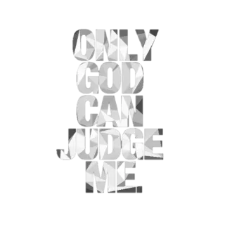 👆 d84fa31a ONLY GOD CAN JUDGE ME Gott, Richter, Religion, Glaube, Überzeugung, Zitat telegram sticker