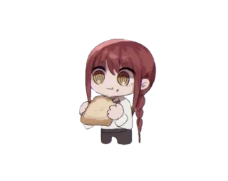 Makima by @anime_stickerr telegram stickers