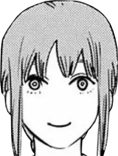 🙃 2b90d4c5 Makima Chainsaw Man อนิเมะ, มังงะ, เชนซอว์แมน, มาคิมะ, ภาพเหมือน, ตัวละคร whatsapp sticker