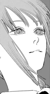 🌫 34b44b69 Makima Chainsaw Man อนิเมะ, มังงะ, มาคิมะ, เชนซอว์แมน, ภาพเหมือน, ผู้หญิง whatsapp sticker