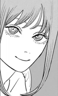 🌫 750e0855 Makima Chainsaw Man อนิเมะ, มังงะ, ตัวละคร, มาคิมะ, เชนซอว์แมน whatsapp sticker