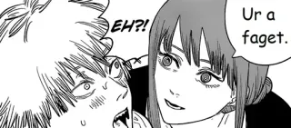 🌈 80925f83 EH?! Ur a faget. whatsapp sticker