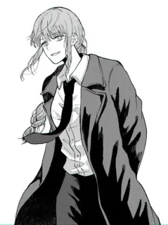 🌟 8474ca73 Makima Chainsaw Man อนิเมะ, มังงะ, ตัวละคร, มาคิมะ, เชนซอว์แมน whatsapp sticker