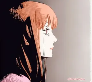 🌟 9bbc3548 อนิเมะ, ผู้หญิง, เศร้า, ร้องไห้, น้ำตา, ภาพประกอบ, ภาพเหมือน whatsapp sticker