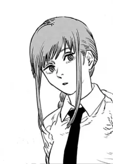 🌫 e339da84 Makima Chainsaw Man อนิเมะ, มังงะ, เชนซอว์แมน, มาคิมะ whatsapp sticker