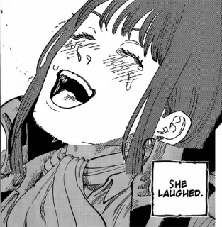 🤣 e4be648a SHE
LAUGHED. หัวเราะ, ร้องไห้, ผู้หญิง, มังงะ, อารมณ์ whatsapp sticker