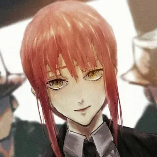 ✨ 8995ec5b Makima Chainsaw Man Anime, Makima, Chainsaw Man, Manga, Charakter whatsapp sticker