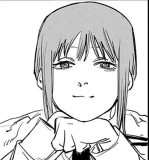 🌟 28c74e9c Makima Chainsaw Man 动漫, 漫画, 真纪真, 链锯人 telegram sticker