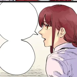 🍒 0afdf15b Makima Chainsaw Man Anime, Mangá, Chainsaw Man, Makima, Personagem, Animação telegram sticker