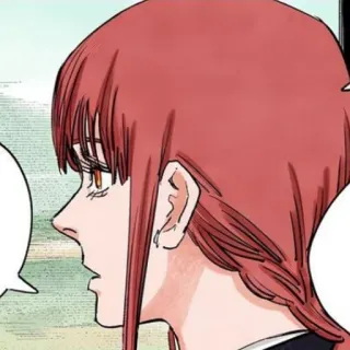 🍒 81bdf6e7 Makima Chainsaw Man Anime, Makima, Chainsaw Man, Mangá, Personagem telegram sticker