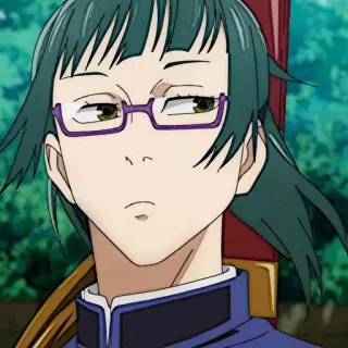 💫 8edc7b39 Maki Zenin Jujutsu Kaisen Anime, Manga, Charakter, Jujutsu Kaisen, Maki Zenin, Waffe, Schwert telegram sticker