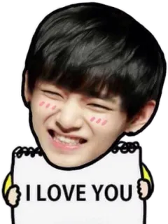 ❤️ b46253e7 I LOVE YOU Liebe, süß, Ausdruck, Gruß telegram sticker