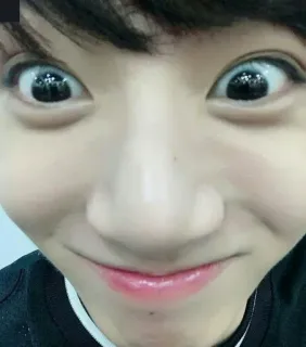 🌸 021b8fd7 persoon, close-up, gezicht, ogen, portret, meme telegram sticker