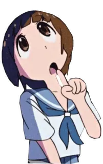 🤔 64744c66 Anime, Gadis, Imut, Kartun telegram sticker