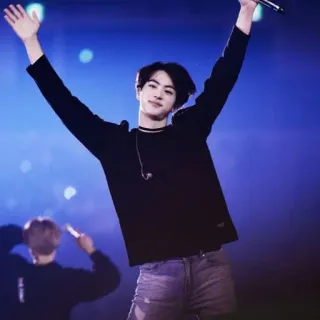 🌈 75039693 Jin K-pop, musik, penyanyi, penampil, BTS, konser, idola telegram sticker