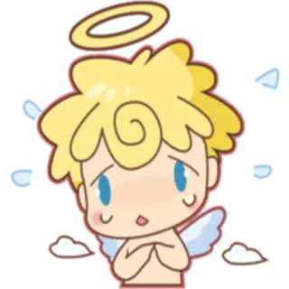 Angel baby @StikerDi telegram stickers