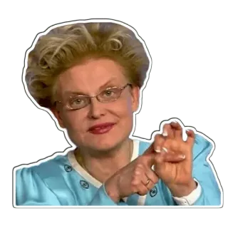 👌 21d3e3af kobieta, okulary, gest, obraźliwy gest telegram sticker