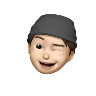 🕷 ca8bacf8 อวตาร, ใบหน้า, อีโมจิ, คน, ขยิบตา, หมวก, การ์ตูน telegram sticker