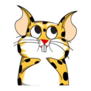 🙄 76238ddc 動物, ウサギ, 漫画, 可愛い, 毛むくじゃら, ペット telegram sticker