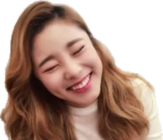 😁 12335cf7 mujer, sonrisa, riendo, feliz, persona, asiática whatsapp sticker