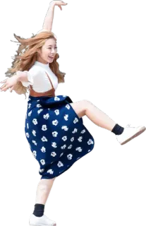 💃 23800ec3 mujer, baile, chica, pose, vestido, moda whatsapp sticker