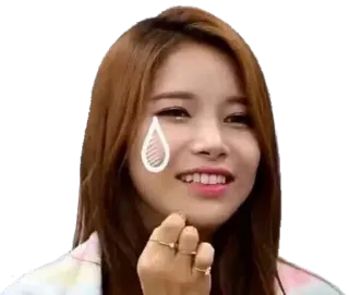 😢 84edc8b5 mujer, llorando, lágrima, cara, expresión, pegatina whatsapp sticker