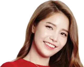 😄 a14b4fcc mujer, sonrisa, retrato, asiática whatsapp sticker