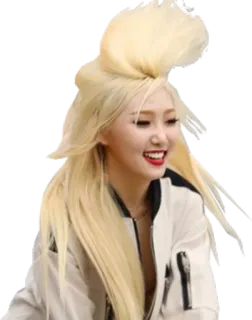 😁 bea2009b mujer, pelo rubio, sonriendo, retrato, persona, femenina whatsapp sticker